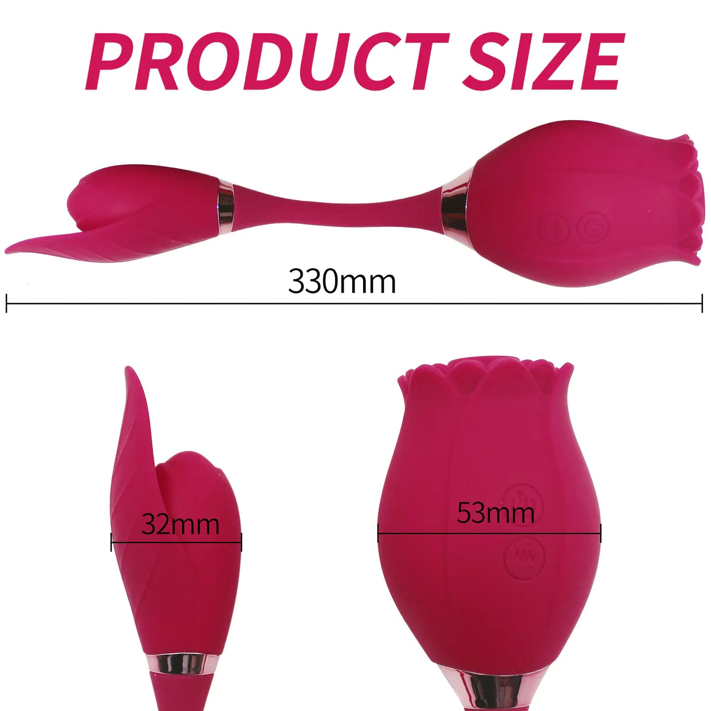 Double-Head Massager for Women - Adult Pleasure Toy