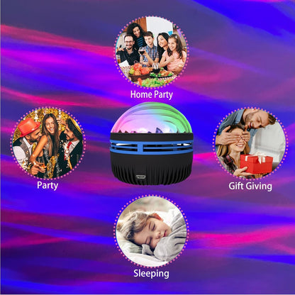 Galaxy Star Projector Night Light with Remote & Voice Control
