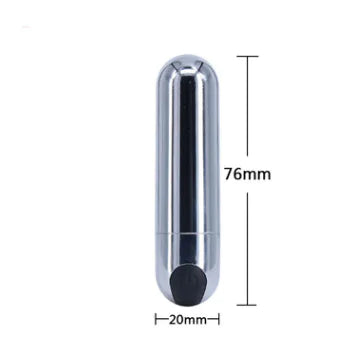 10-Speed USB Rechargeable Mini Bullet Massager